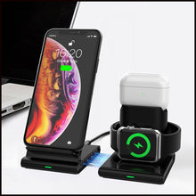 3 in 1 Bracket Magnetic Suction Wireless Charger