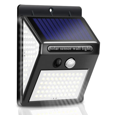 270¡ã 3-Side Lighting Solar Powered Motion Sensor Outdoor LED Light