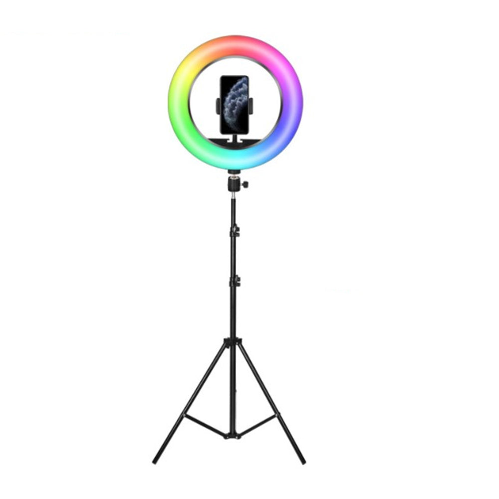 26cm RGB LED Selfie Ring Fill Light with Tripod