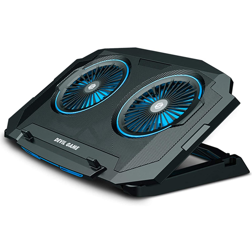 2-in-1 Laptop Cooling Fan for up to 17.3-inch Devices