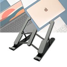 Notebook Computer Stand Anti-Skid Heat Dissipation Base Foldable Lifting Stand_7