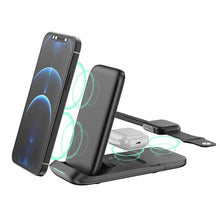 3-in-1 Fast Charging Wireless Charging Station for Qi Devices