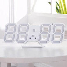 Modern Digital 3D LED Wall Clock Alarm Clock