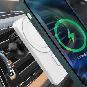 15W Fast Charging Magnetic Wireless Car Charger Stand Holder for QI Phones iPhone 12 Mini Pro Max