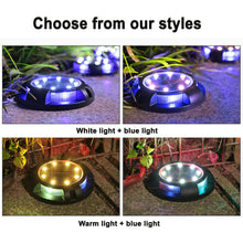 Solar Powered Outdoor Pathway Garden Lawn Floor Lights Decorative Step Night Lights