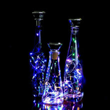 5 pcs/set Solar Diamond Wine Cork Bottle String Lights