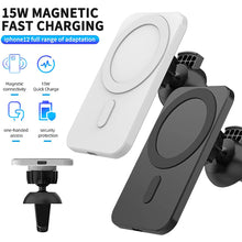 15W Fast Charging Magnetic Wireless Car Charger Stand Holder for QI Phones iPhone 12 Mini Pro Max