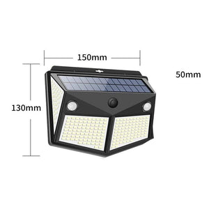 260LED Outdoor Waterproof Motion Sensor Solar Garden Lamp