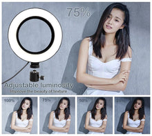 JUST IN!!!26cm Dimmable LED Selfie Ring Light with MiNi Tripod USB Plug - Groupy Buy