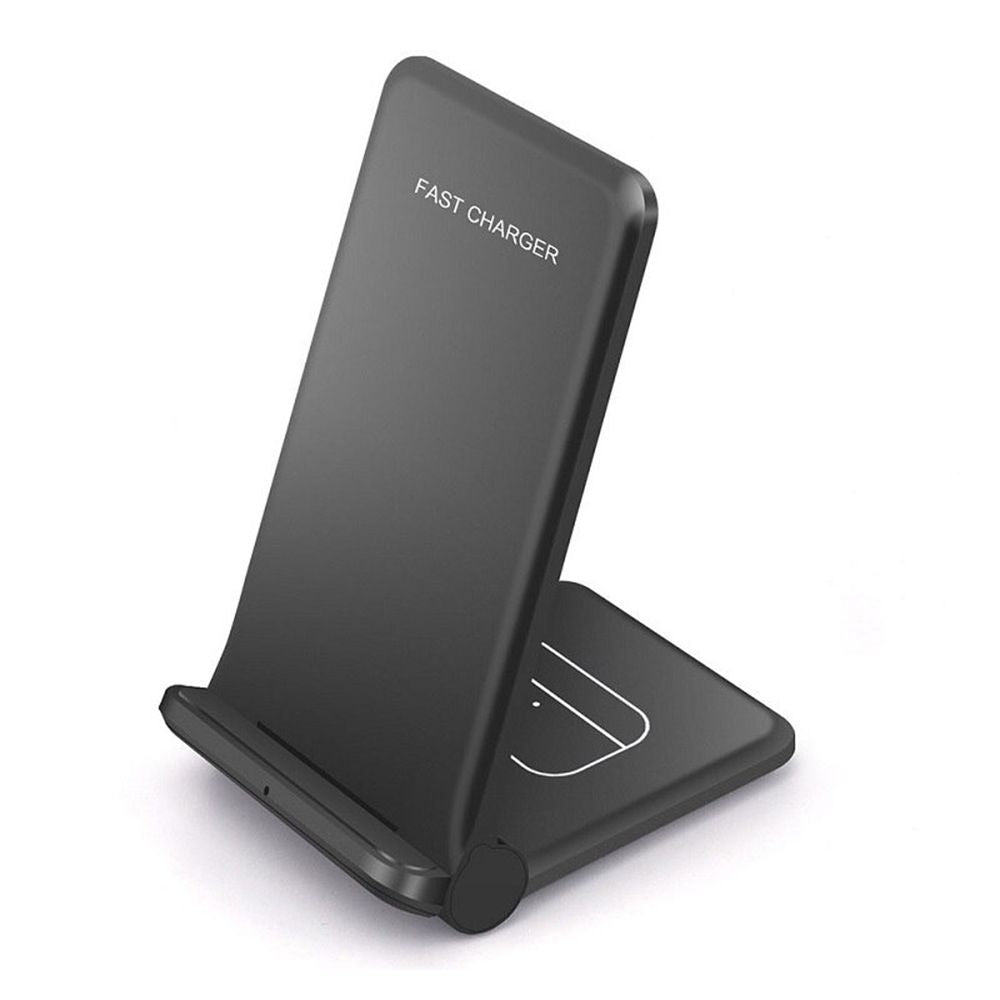 2-in-1 Foldable QI Enabled Wireless Charger Fast Charging Dock