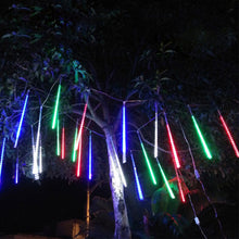 Solar Powerd 30CM LED Meteor Shower Decorative Tube Lights